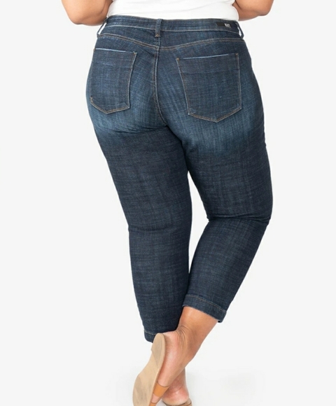 Kut from the Kloth Denim - KUT from the KLOTH Jeans Lauren Crop Straight Leg Plus Size 18 Petite NWT